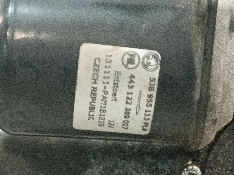 Recambio de motor limpia delantero para seat toledo (kg3) 1.6 tdi referencia OEM IAM 5JB955113PL9  