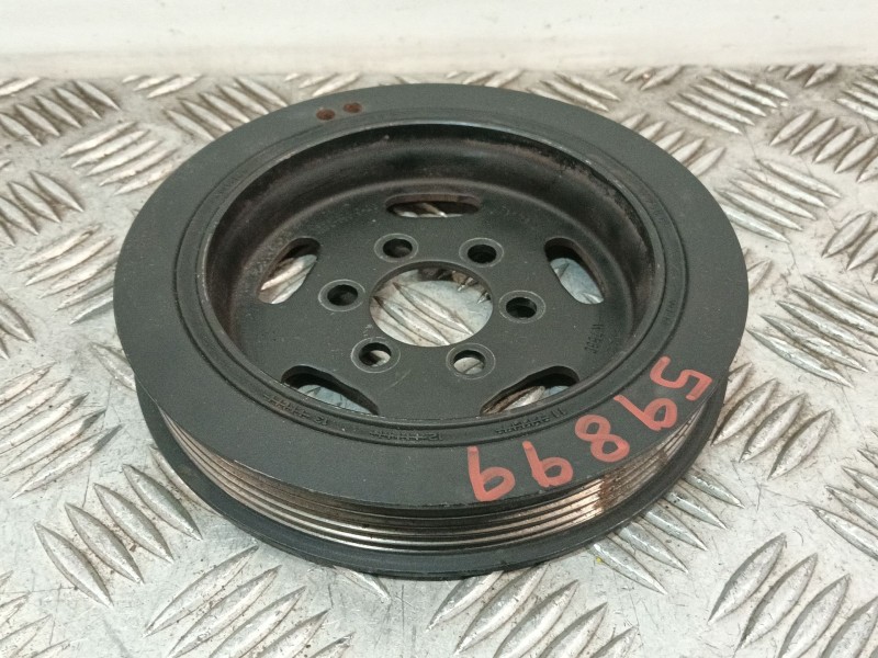 Recambio de polea cigueñal para land rover discovery iv (l319) 3.0 sdv6 4x4 referencia OEM IAM 4R8Q6B319AA  