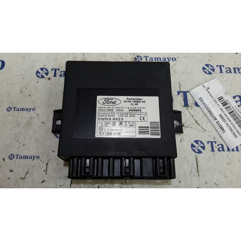 Recambio de centralita cierre para ford focus berlina (cak) 1.8 tddi turbodiesel cat referencia OEM IAM 5WK48823  