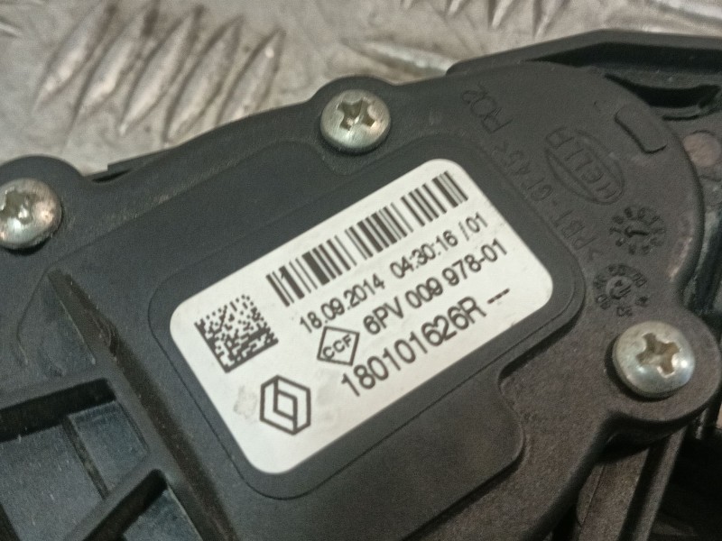 Recambio de potenciometro acelerador para renault master iii master iii referencia OEM IAM 180101626R  