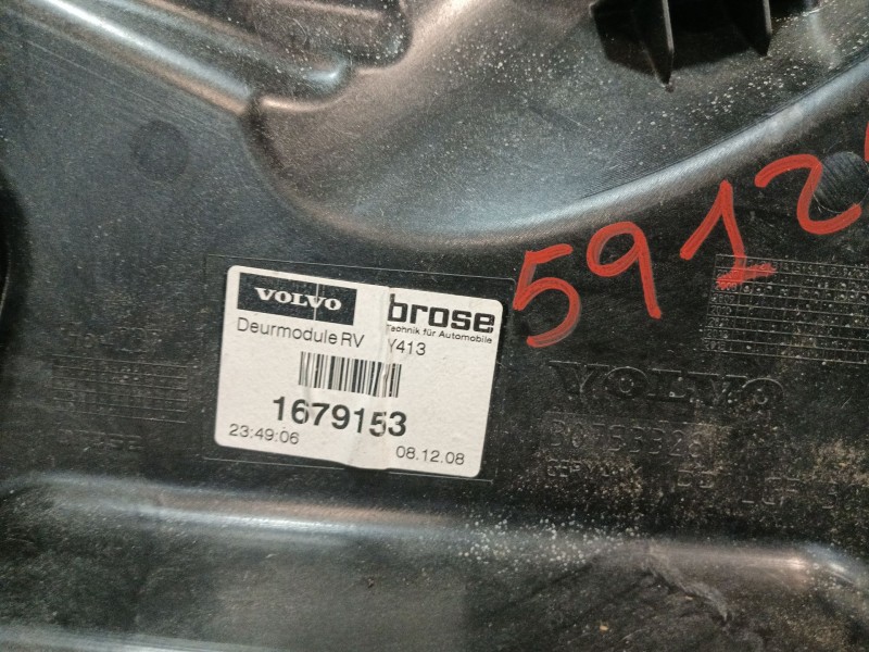 Recambio de elevalunas delantero derecho para volvo xc60 referencia OEM IAM 964241106 30753328 30784829