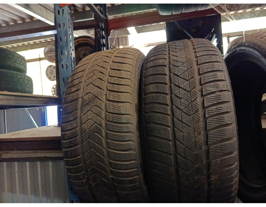 Recambio de neumatico pareja para neumatico neumatico ocasion referencia OEM IAM 245/45/18 100H PIRELLI WINTER SOTTOZERO 3 