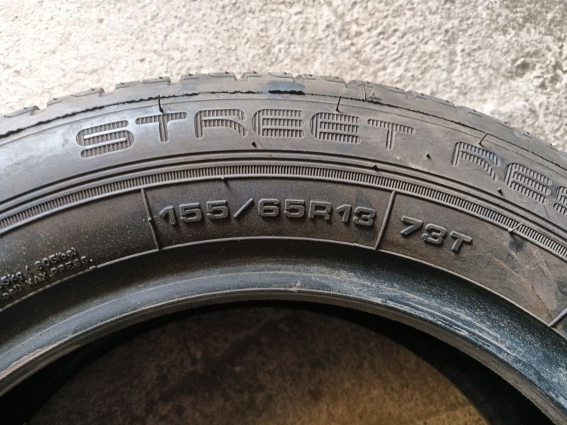 Recambio de neumatico pareja para neumatico neumatico ocasion referencia OEM IAM 155/65/13 73T DUNLOP RESPONSE 2 