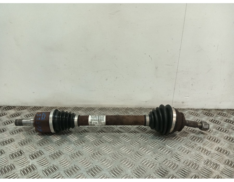Recambio de transmision delantera izquierda para citroën c-elysee (dd_) 1.6 hdi 92 referencia OEM IAM 9671573180  