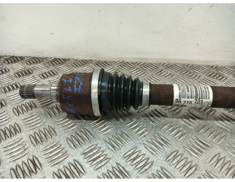 Recambio de transmision delantera izquierda para citroën c-elysee (dd_) 1.6 hdi 92 referencia OEM IAM 9671573180  