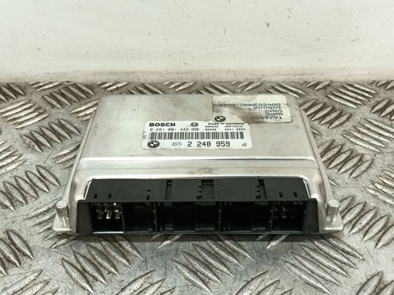 Recambio de centralita motor uce para bmw 3 (e46) 320 d referencia OEM IAM 2248959 0281001445 2249791