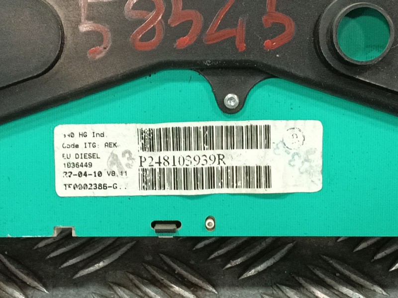 Recambio de cuadro instrumentos para dacia logan referencia OEM IAM P248103939R 216774992 