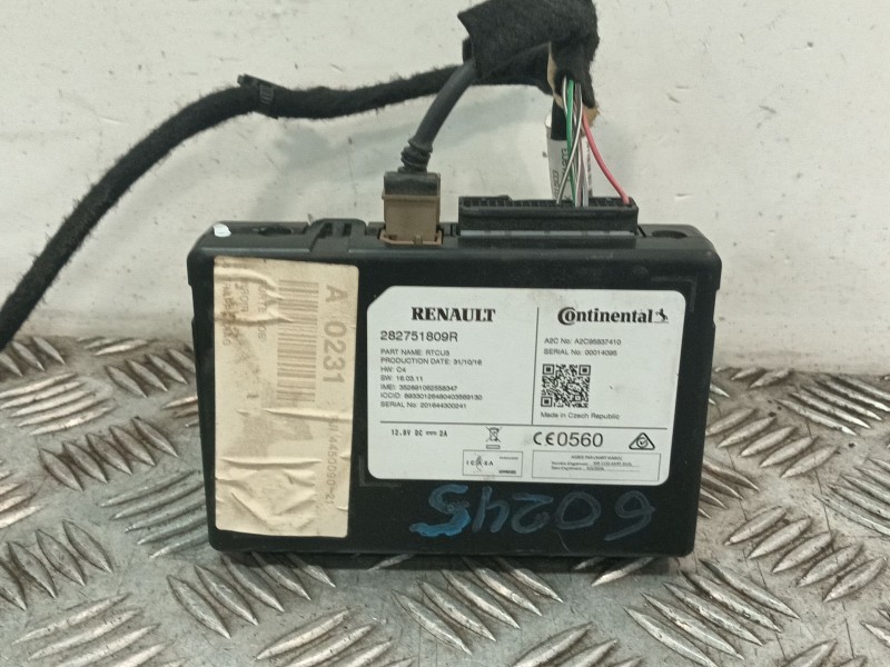 Recambio de modulo electronico para renault scénic iv (j9_) 1.5 dci 110 referencia OEM IAM 282751809R  