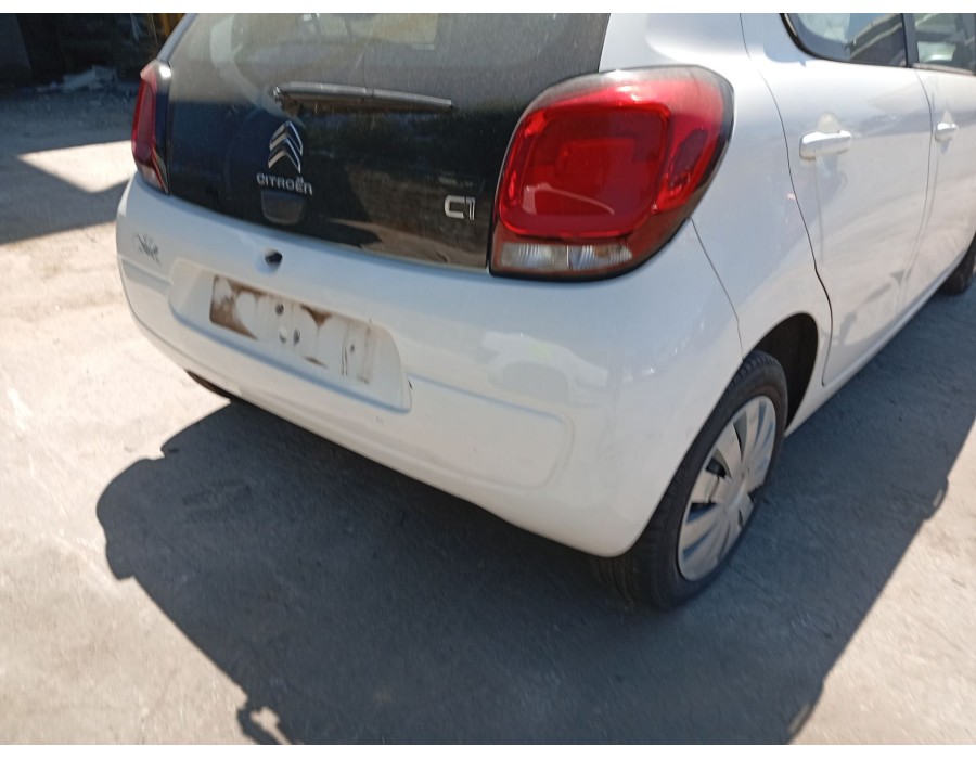 Recambio de paragolpes trasero para citroën c1 (pm_, pn_) 1.0 referencia OEM IAM 1612229280  