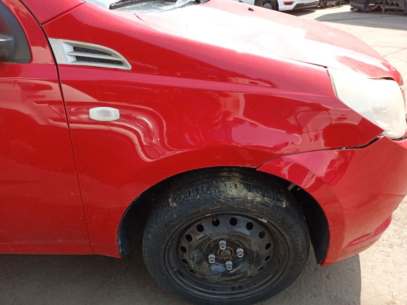Recambio de aleta delantera derecha para chevrolet aveo / kalos hatchback (t250, t255) 1.2 referencia OEM IAM 95198280  