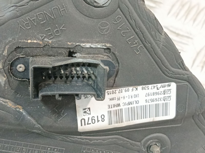 Recambio de retrovisor derecho para opel insignia a (g09) 2.0 cdti (68) referencia OEM IAM 3269576  