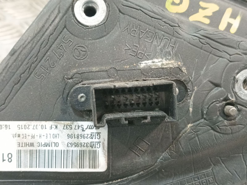 Recambio de retrovisor izquierdo para opel insignia a (g09) 2.0 cdti (68) referencia OEM IAM 3269563 2968196 