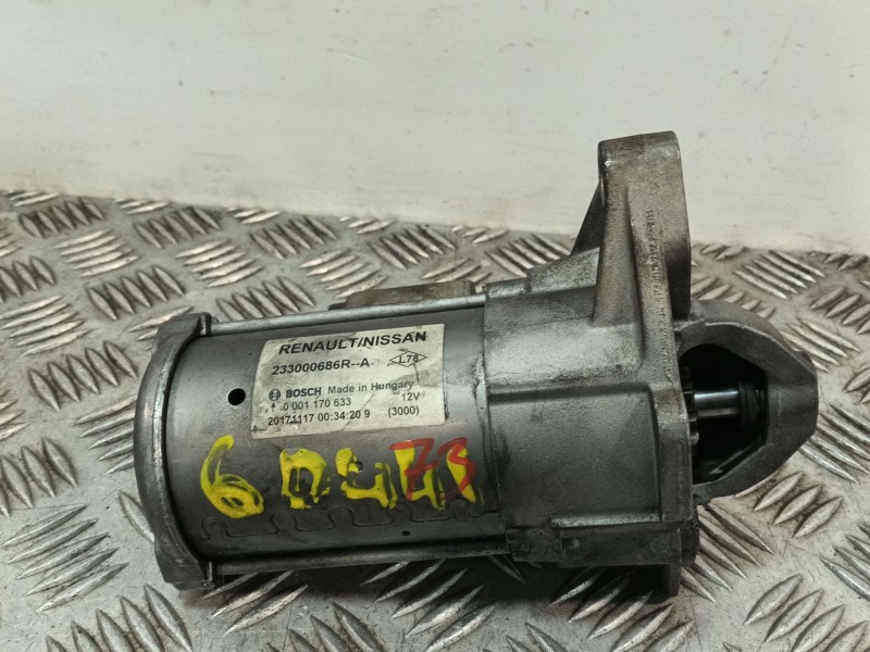 Recambio de motor arranque para renault kadjar (ha_, hl_) 1.6 dci 130 referencia OEM IAM 233000686R 0001170633 