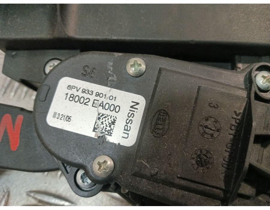 Recambio de potenciometro acelerador para nissan pathfinder iii (r51) 2.5 dci 4wd referencia OEM IAM 6PV93390101  