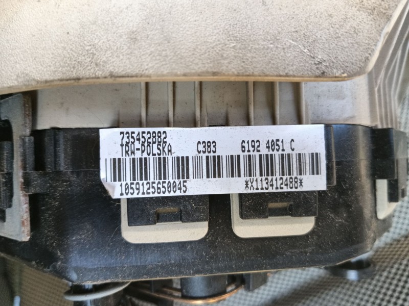 Recambio de airbag delantero izquierdo para fiat 500 (312_) 1.3 d multijet (312axe1a) referencia OEM IAM 0000735452882  