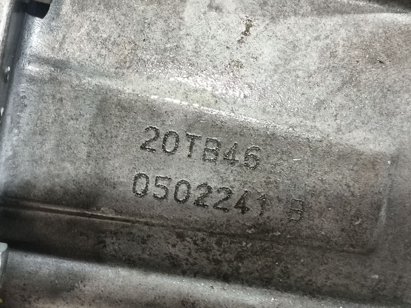 Recambio de caja cambios para peugeot partner caja/chasis (5_, g_) 1.6 referencia OEM IAM 20TB46  