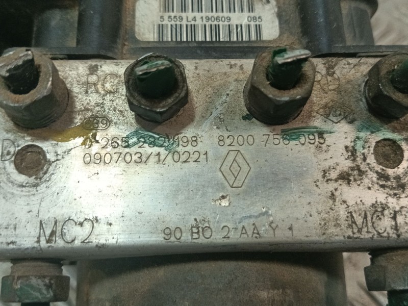 Recambio de abs para dacia sandero (bs_) 1.2 16v referencia OEM IAM 8200756095 0265282198 