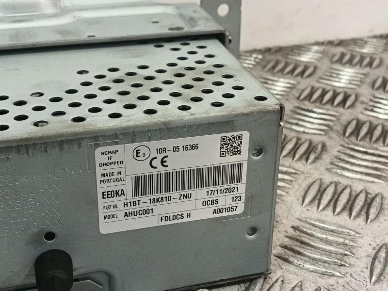 Recambio de sistema audio / radio cd para ford puma (j2k, cf7) 1.0 ecoboost referencia OEM IAM H1BT18K810ZNU  