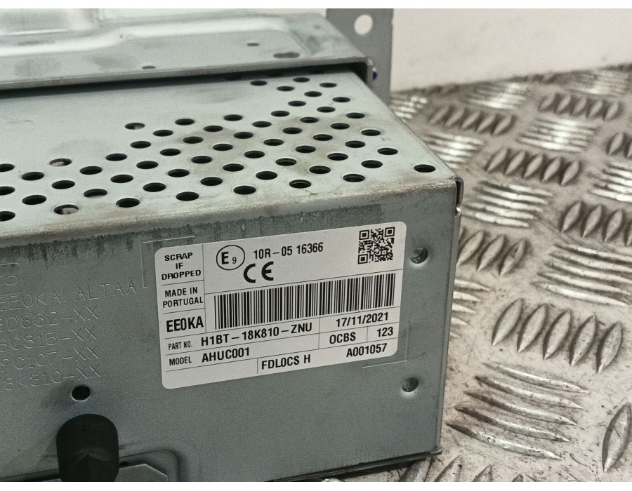 Recambio de sistema audio / radio cd para ford puma (j2k, cf7) 1.0 ecoboost referencia OEM IAM H1BT18K810ZNU  