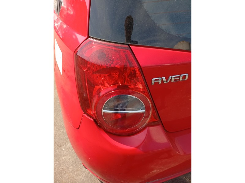 Recambio de piloto trasero izquierdo para chevrolet aveo / kalos hatchback (t250, t255) 1.2 referencia OEM IAM 95952066  