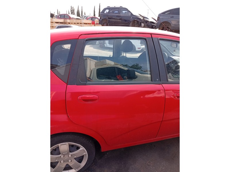 Recambio de puerta trasera derecha para chevrolet aveo / kalos hatchback (t250, t255) 1.2 referencia OEM IAM 96942348  