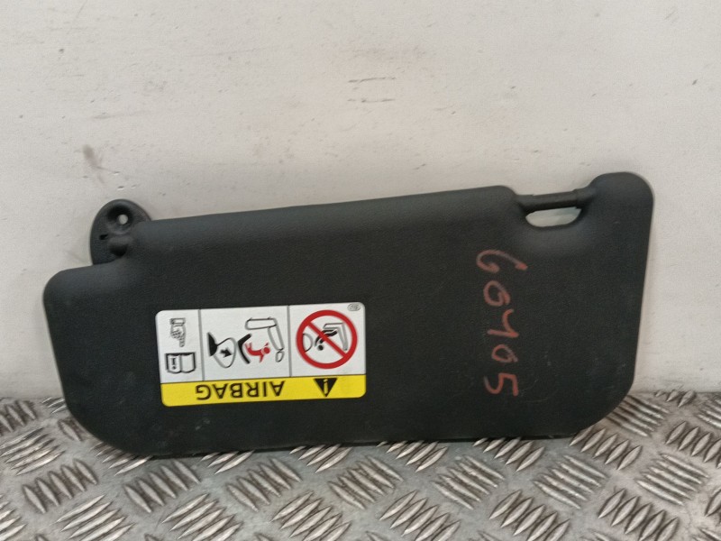 Recambio de parasol derecho para toyota c-hr (_x1_) 1.8 hybrid (zyx10_, zyx11_) referencia OEM IAM 74310F4014C1  