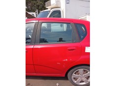 Recambio de puerta trasera izquierda para chevrolet aveo / kalos hatchback (t250, t255) 1.2 referencia OEM IAM 96942347  
