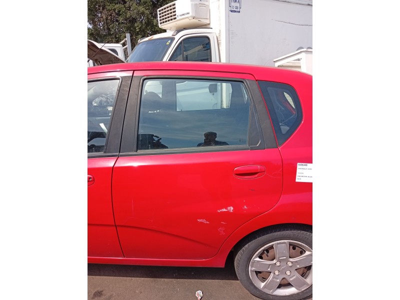 Recambio de puerta trasera izquierda para chevrolet aveo / kalos hatchback (t250, t255) 1.2 referencia OEM IAM 96942347  