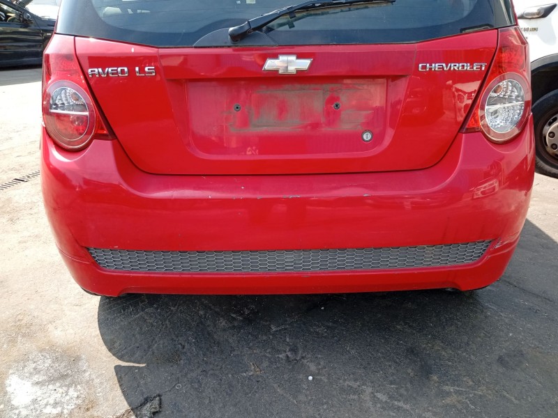 Recambio de refuerzo paragolpes trasero para chevrolet aveo / kalos hatchback (t250, t255) 1.2 referencia OEM IAM 96816940  