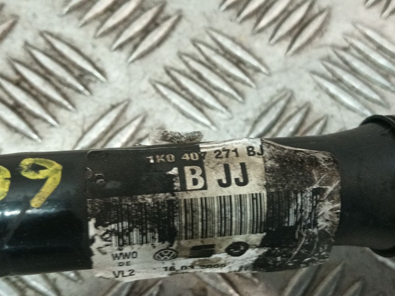 Recambio de transmision delantera izquierda para volkswagen passat b6 (3c2) 2.0 tdi 16v referencia OEM IAM 1K0407271BJ 1J0407285