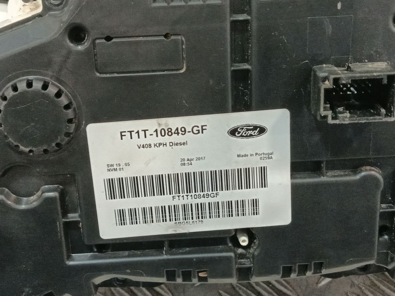 Recambio de cuadro instrumentos para ford transit connect v408 furgoneta/monovolumen 1.5 tdci referencia OEM IAM FT1T10849GF  