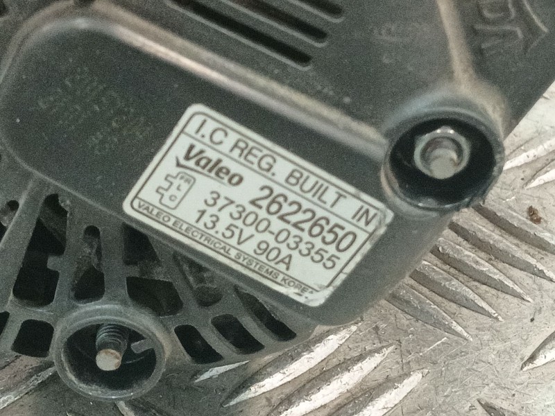 Recambio de alternador para kia rio iii (ub) 1.2 cvvt referencia OEM IAM 3730003355  