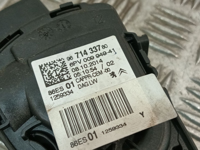 Recambio de pedal acelerador para citroën c4 cactus 1.2 vti 82 referencia OEM IAM 6PV00994941 1601CW 