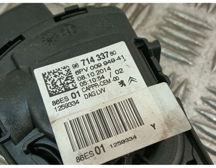 Recambio de pedal acelerador para citroën c4 cactus 1.2 vti 82 referencia OEM IAM 6PV00994941 1601CW 