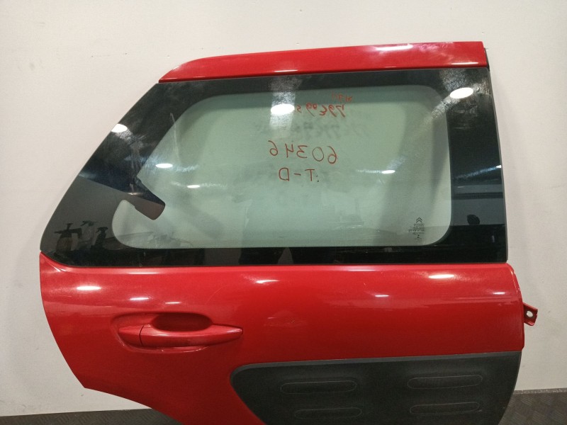Recambio de puerta trasera derecha para citroën c4 cactus 1.2 vti 82 referencia OEM IAM 9801070080  