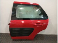 Recambio de puerta trasera izquierda para citroën c4 cactus 1.2 vti 82 referencia OEM IAM 9801219180  