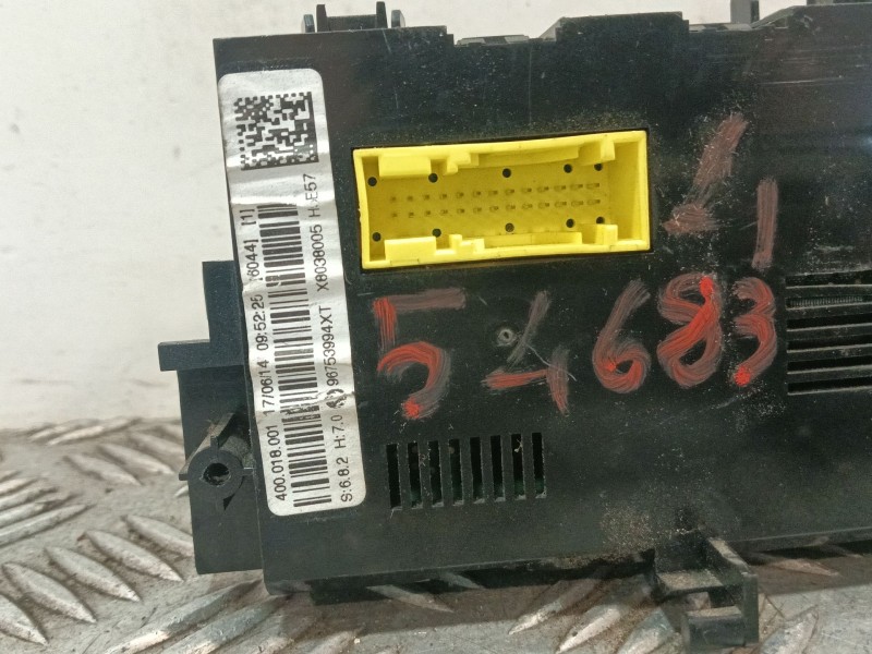 Recambio de mando climatizador para citroën c3 1.6 16v hdi referencia OEM IAM 96753994XT  