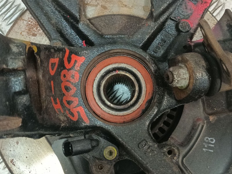 Recambio de mangueta delantera izquierda para seat toledo (1m2) referencia OEM IAM   