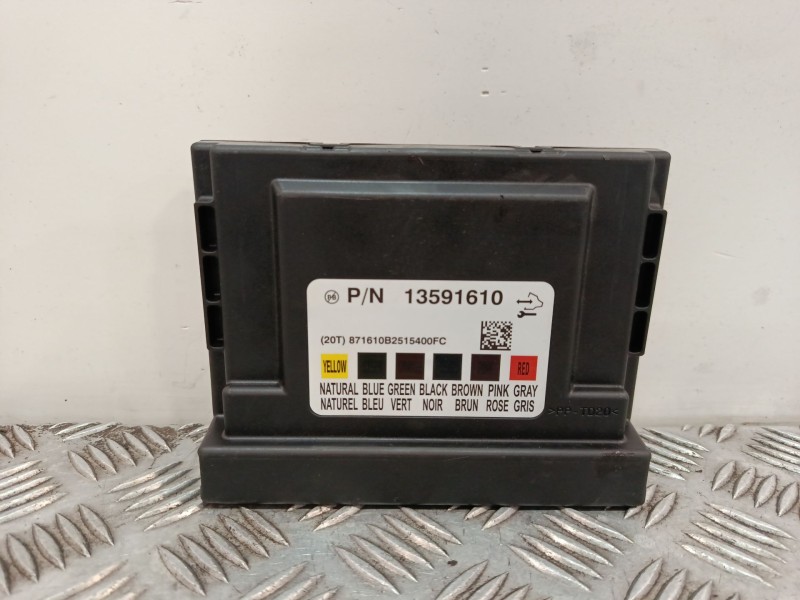 Recambio de modulo electronico para opel astra k sports tourer referencia OEM IAM 13591610  