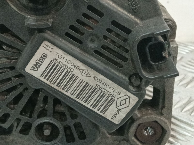 Recambio de alternador para renault megane ii coupe/cabrio referencia OEM IAM 8200410671B 2543207C 
