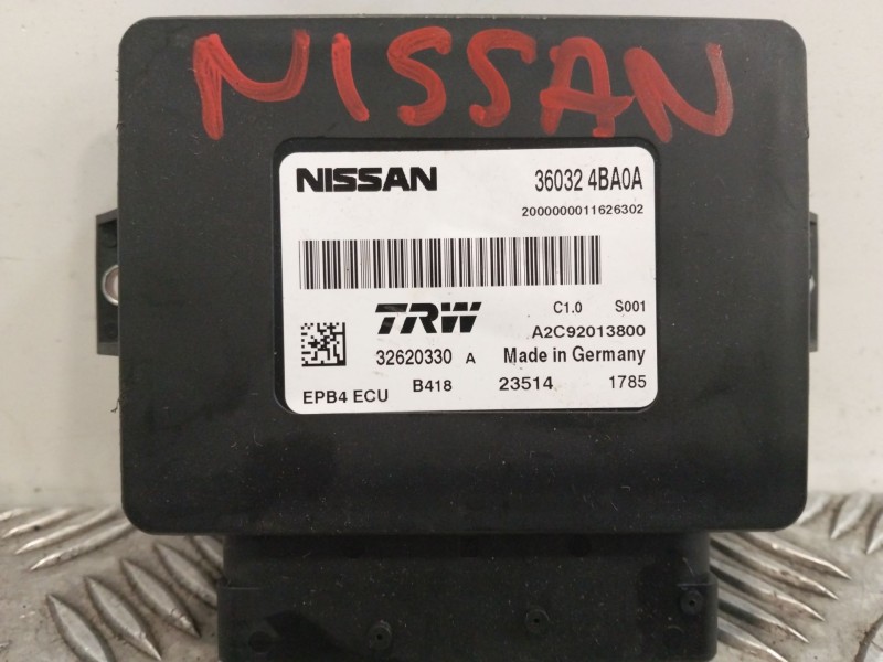 Recambio de modulo electronico para nissan qashqai (j11) 1.6 dci turbodiesel cat referencia OEM IAM 360324BA0A A2C92013800 