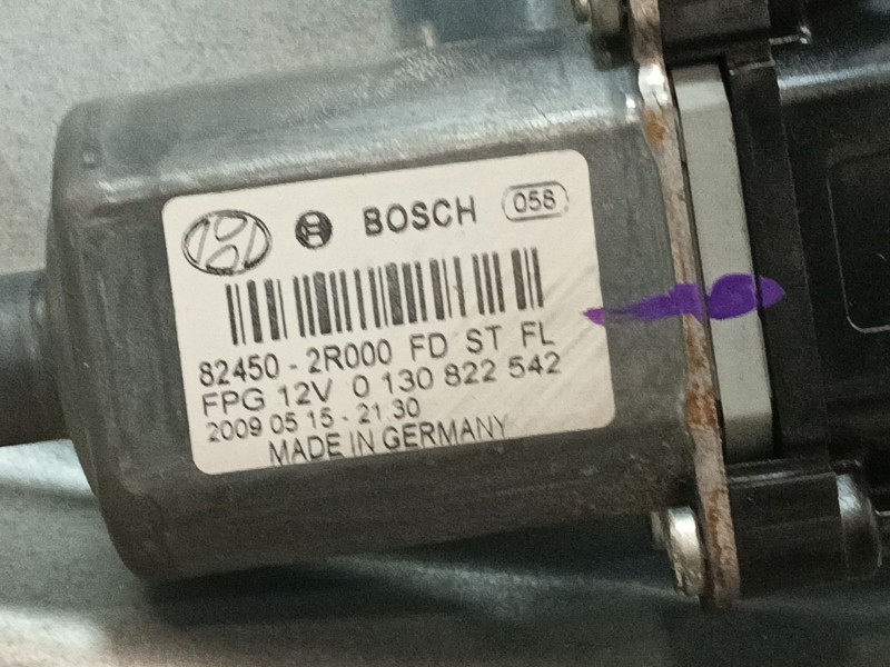Recambio de elevalunas delantero izquierdo para hyundai i30 (fd) 1.4 referencia OEM IAM 824702R000  