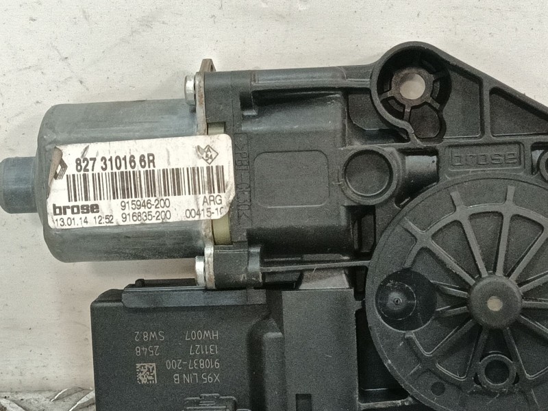 Recambio de motor elevalunas trasero izquierdo para renault scenic iii 1.2 16v referencia OEM IAM 827310166R  