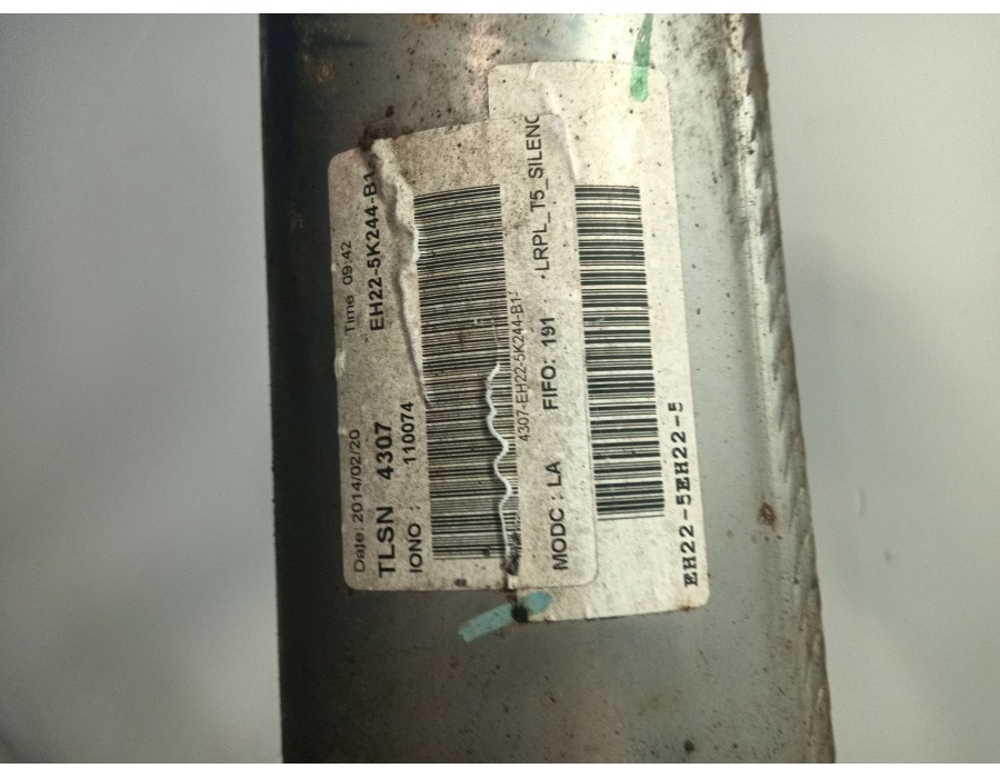Recambio de tubo escape completo para land rover discovery iv (l319) 3.0 sdv6 4x4 referencia OEM IAM EH225K244B1  