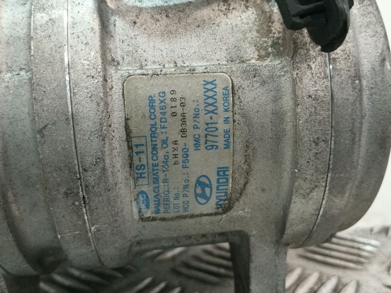 Recambio de compresor aire acondicionado para kia picanto i (sa) 1.1 referencia OEM IAM 97701XXXXX  