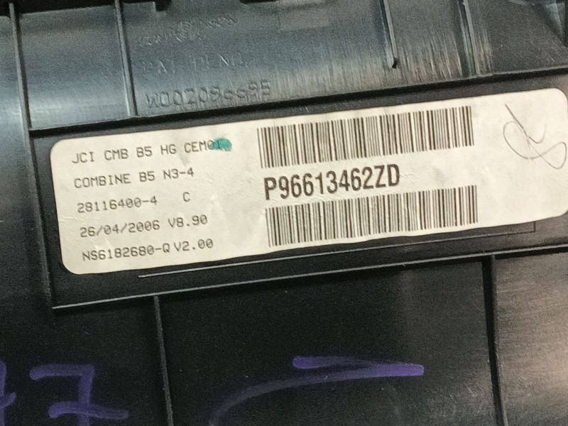 Recambio de cuadro instrumentos para citroën c4 i (lc_) 1.6 16v referencia OEM IAM P96613462ZD W002096695 