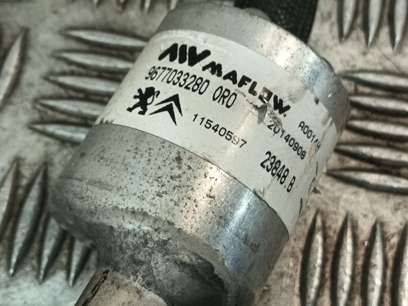 Recambio de tubos aire acondicionado para citroën c3 1.6 16v hdi referencia OEM IAM 9647971280  
