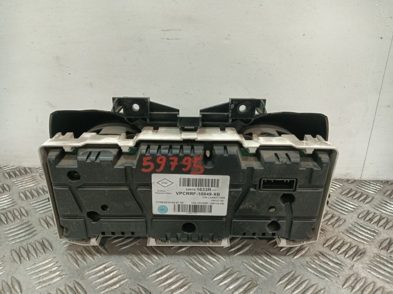 Recambio de cuadro instrumentos para renault clio iv (bh_) 1.5 dci 75 referencia OEM IAM 248101633R  