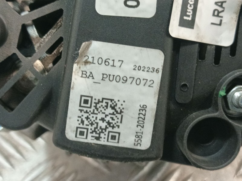 Recambio de alternador para peugeot 207/207+ (wa_, wc_) 1.4 hdi referencia OEM IAM LRA02967  