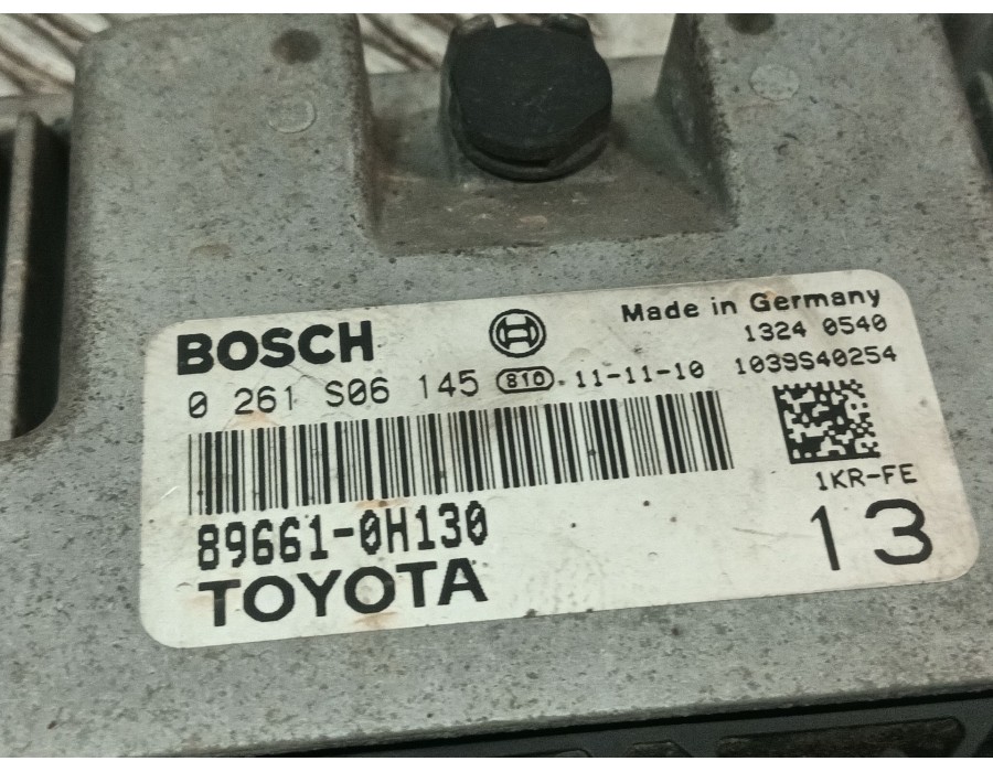 Recambio de centralita motor uce para toyota aygo (_b1_) 1.0 (kgb10_) referencia OEM IAM 896610H130 1039S40254 0261S06145